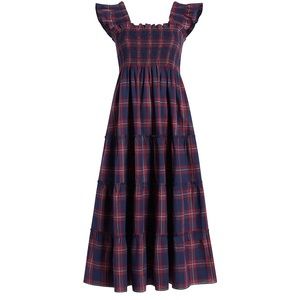 Hill House Ellie tartan nap dress